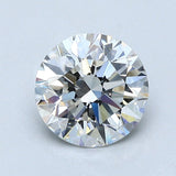 1.5 Carat Round - Natural Diamond - 1.72 - H - VS2 - EX - EX - EX - Diamonds By Rothschild