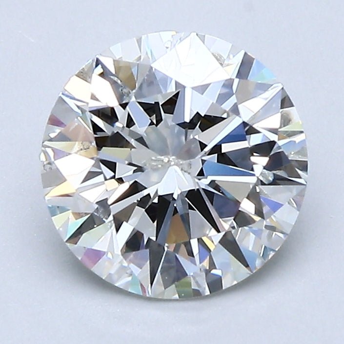 1.5 Carat Round - Natural Diamond - H - I1 - 1.71 - EX - EX - EX - Diamonds By Rothschild