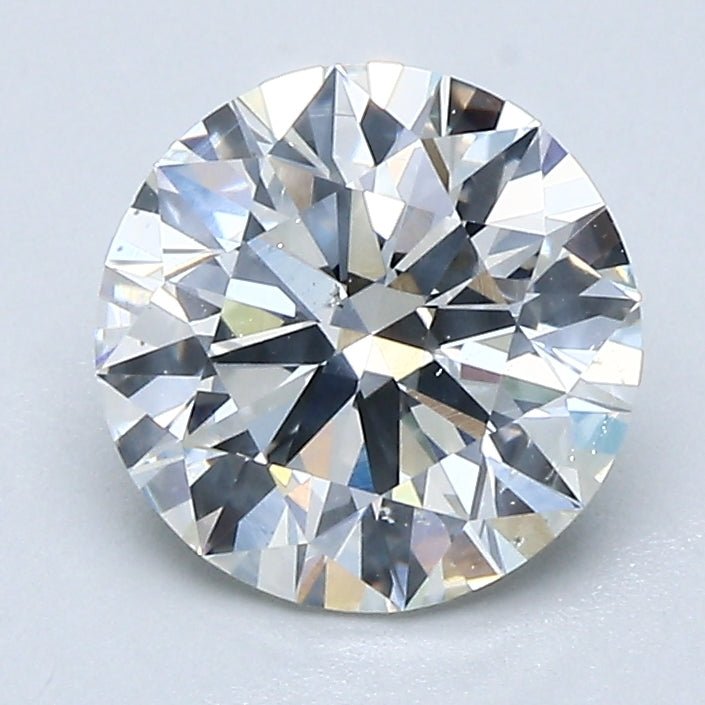 1.5 Carat Round - Natural Diamond - H - SI1 - 1.7 - EX - EX - EX - Diamonds By Rothschild