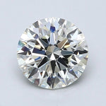 1.5 Carat Round - Natural Diamond - J - SI1 - 1.5 - EX - EX - EX - Diamonds By Rothschild