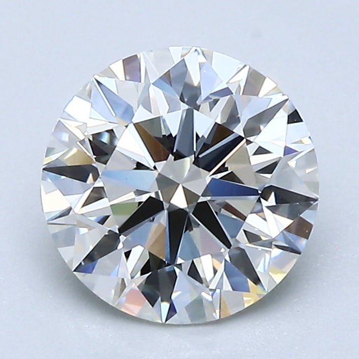 1.5 Carat Round - Natural Diamond - J - VS1 - 1.7 - EX - EX - EX - Diamonds By Rothschild