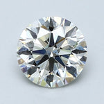 1.5 Carat Round - Natural Diamond - J - VS2 - 1.51 - EX - EX - EX - Diamonds By Rothschild