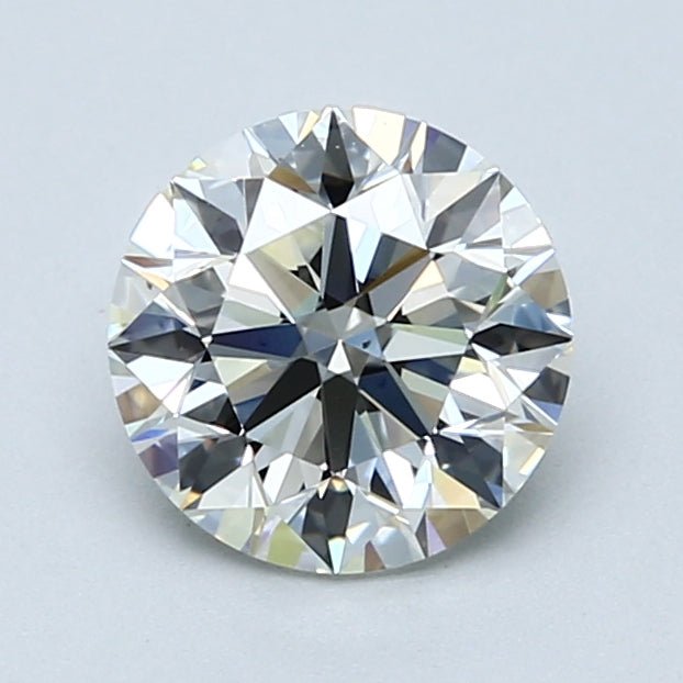 1.5 Carat Round - Natural Diamond - J - VS2 - 1.51 - EX - EX - EX - Diamonds By Rothschild