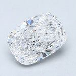 1.5 Carat Cushion Cut Natural Diamond - D VVS1 - 1.51ct - VG Cut Grade