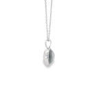 18KW Star Sapphire Bezel Necklace - 4.94CT - Alt View