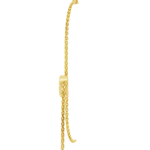 14KY Diamond Bezel Bolo Bracelet - 1.53 ctw - Back View