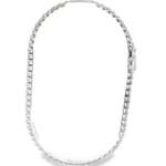 18KW Diamond Tennis Bracelet - 3.50ctw - Left View