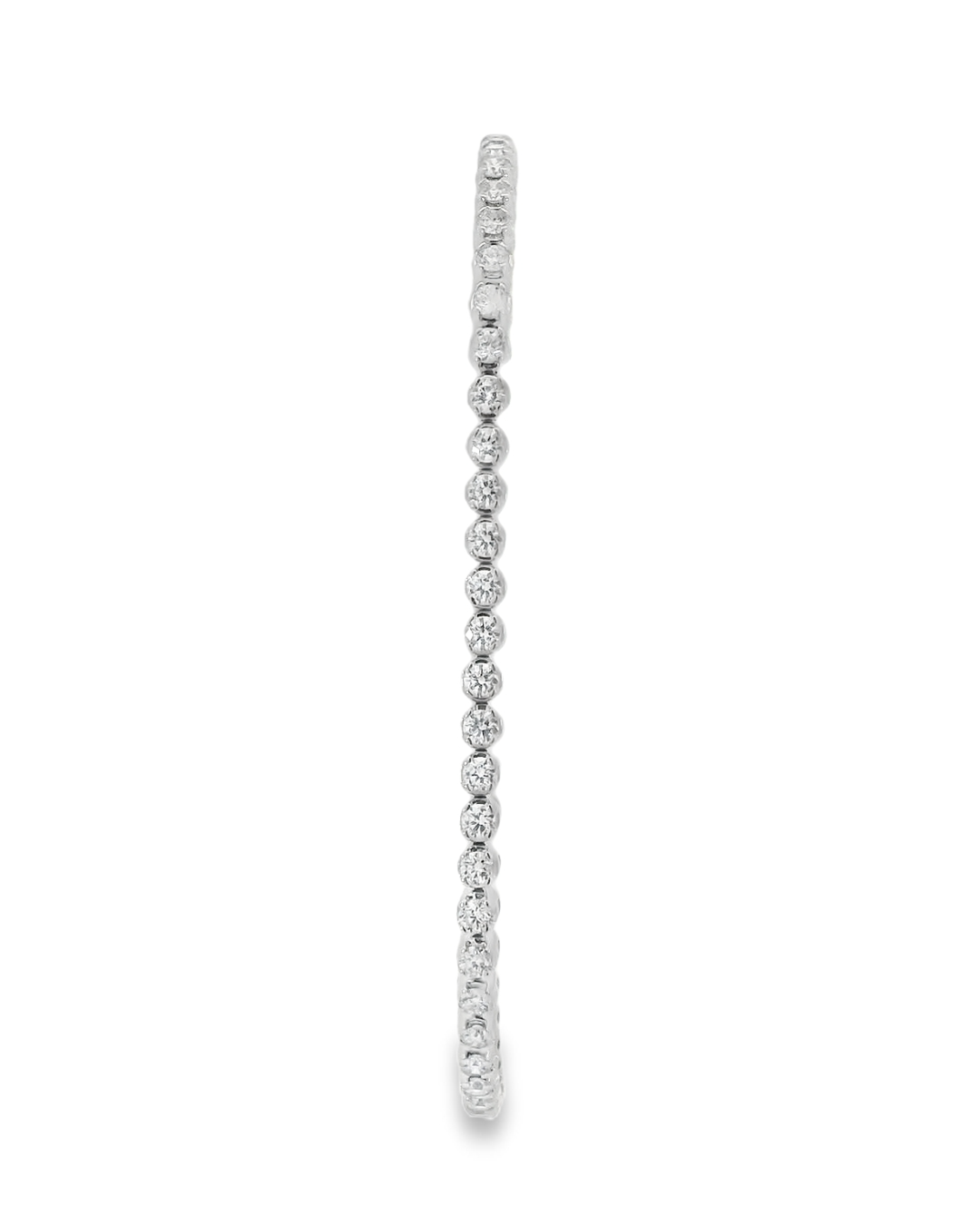 14KW Diamond Tennis Bracelet - 2.70ctw - Front View