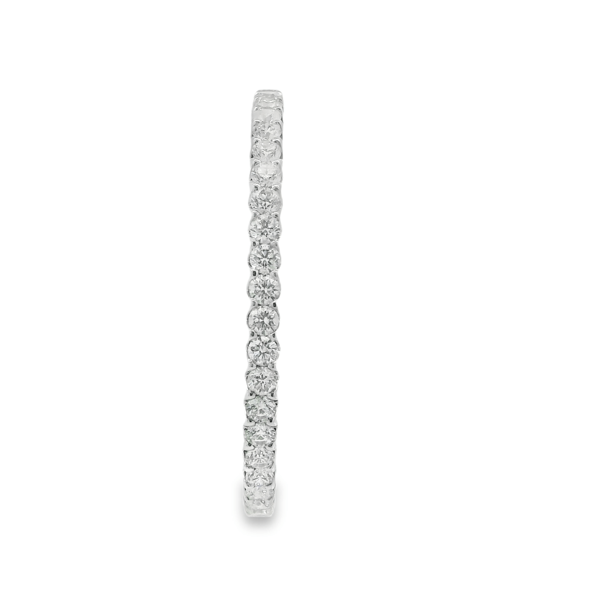 18KW 4.6cttw Diamond Bangle - Diamonds By Rothschild
