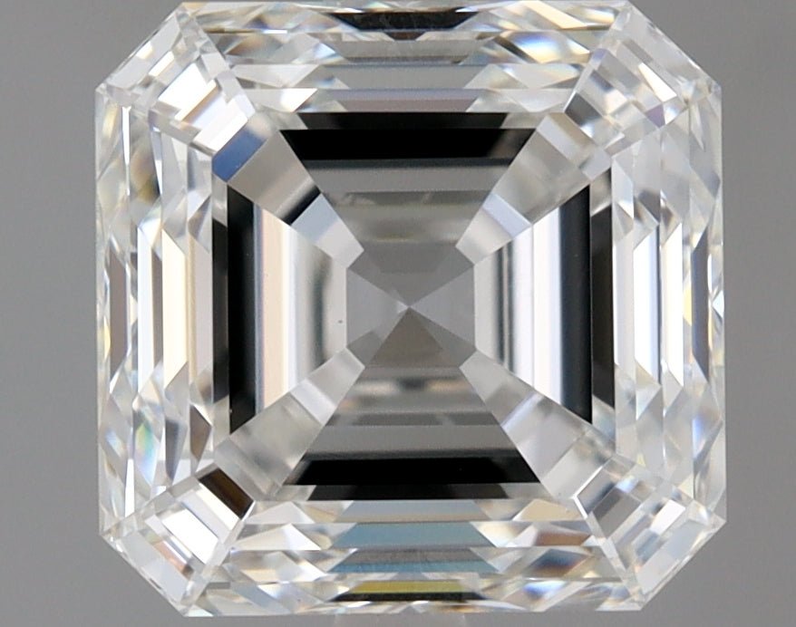 2 Carat Asscher - Natural Diamond - 1.8 - F - VS1 - VG - VG - EX - Diamonds By Rothschild
