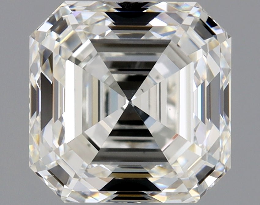 2 Carat Asscher - Natural Diamond - 1.8 - H - VS2 - VG - VG - VG - Diamonds By Rothschild
