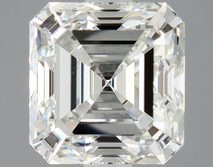 2 Carat Asscher - Natural Diamond - 1.82 - I - VS2 - EX - EX - Diamonds By Rothschild