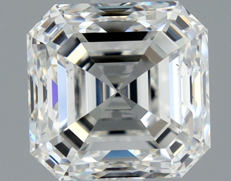 2 Carat Asscher - Natural Diamond - 1.9 - G - VS2 - VG - EX - EX - Diamonds By Rothschild