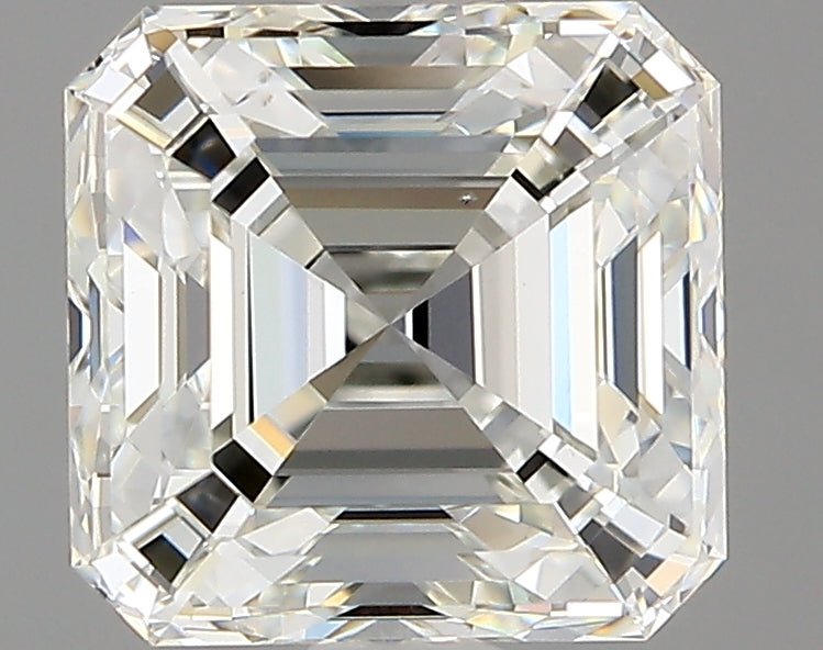 2 Carat Asscher - Natural Diamond - 1.9 - H - VS1 - VG - EX - VG - Diamonds By Rothschild
