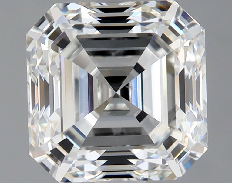 2 Carat Asscher - Natural Diamond - 2 - G - VS2 - EX - EX - EX - Diamonds By Rothschild