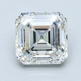 2 Carat Asscher - Natural Diamond - 2 - I - VS1 - VG - EX - EX - Diamonds By Rothschild