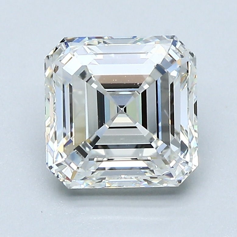2 Carat Asscher - Natural Diamond - 2 - I - VS1 - VG - EX - EX - Diamonds By Rothschild