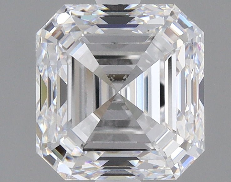 2 Carat Asscher - Natural Diamond - 2.01 - D - VVS1 - VG - EX - EX - Diamonds By Rothschild