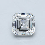 2 Carat Asscher - Natural Diamond - 2.01 - E - VS1 - VG - EX - EX - Diamonds By Rothschild