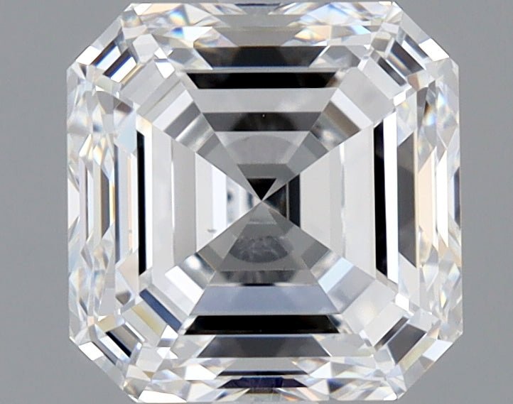 2 Carat Asscher - Natural Diamond - 2.01 - E - VS1 - VG - EX - EX - Diamonds By Rothschild
