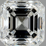 2 Carat Asscher - Natural Diamond - 2.01 - E - VS2 - VG - EX - EX - Diamonds By Rothschild