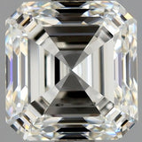 2 Carat Asscher - Natural Diamond - 2.01 - H - VS1 - EX - EX - EX - Diamonds By Rothschild