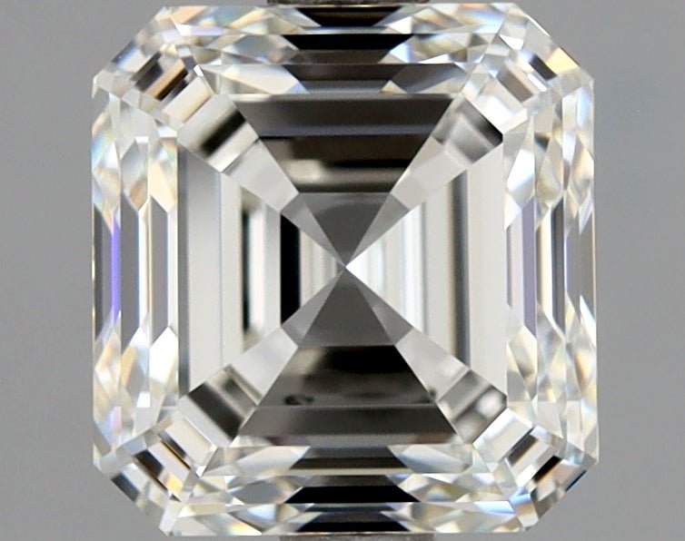 2 Carat Asscher - Natural Diamond - 2.01 - H - VS1 - EX - EX - EX - Diamonds By Rothschild