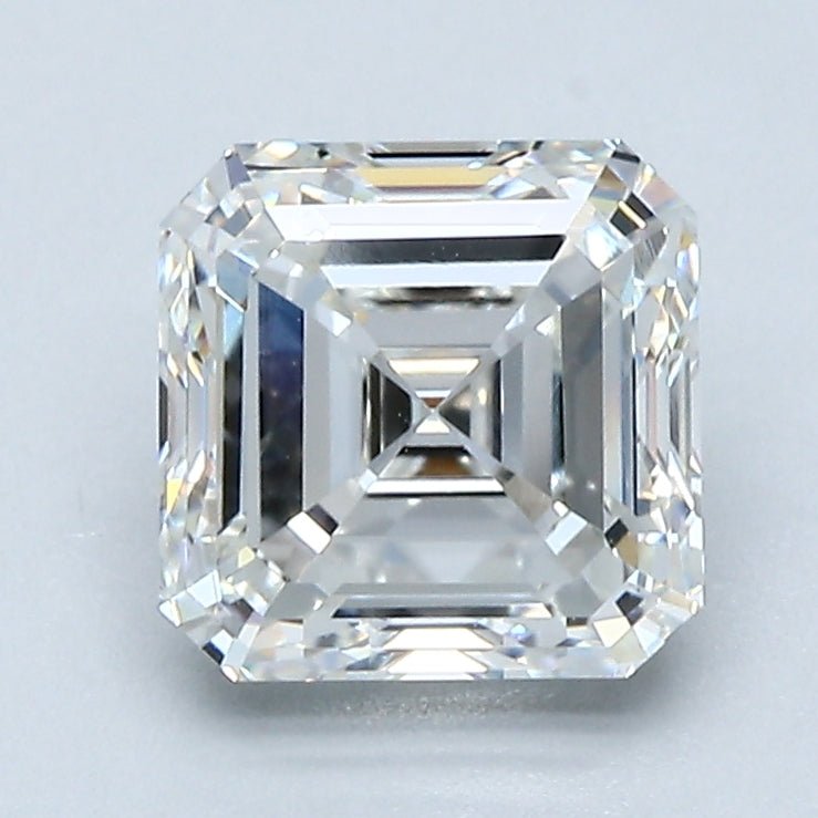 2 Carat Asscher - Natural Diamond - 2.01 - H - VS1 - EX - EX - VG - Diamonds By Rothschild