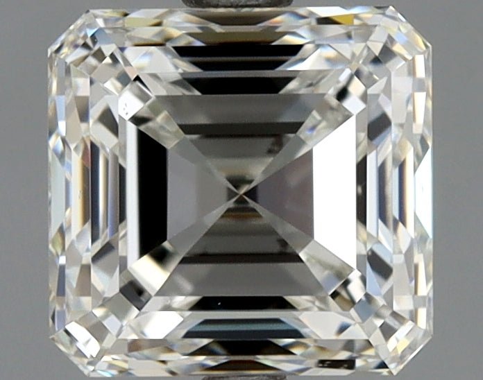 2 Carat Asscher - Natural Diamond - 2.01 - H - VS2 - VG - EX - VG - Diamonds By Rothschild
