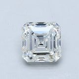 2 Carat Asscher - Natural Diamond - 2.01 - H - VS2 - VG - VG - EX - Diamonds By Rothschild
