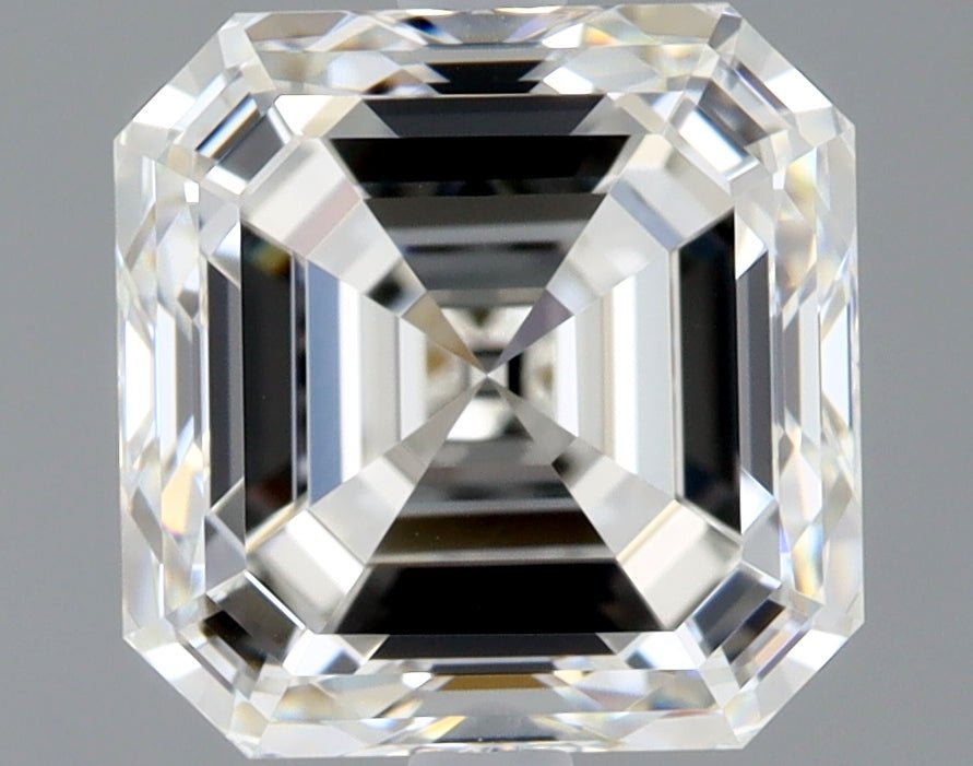 2 Carat Asscher - Natural Diamond - 2.01 - H - VVS1 - EX - EX - Diamonds By Rothschild
