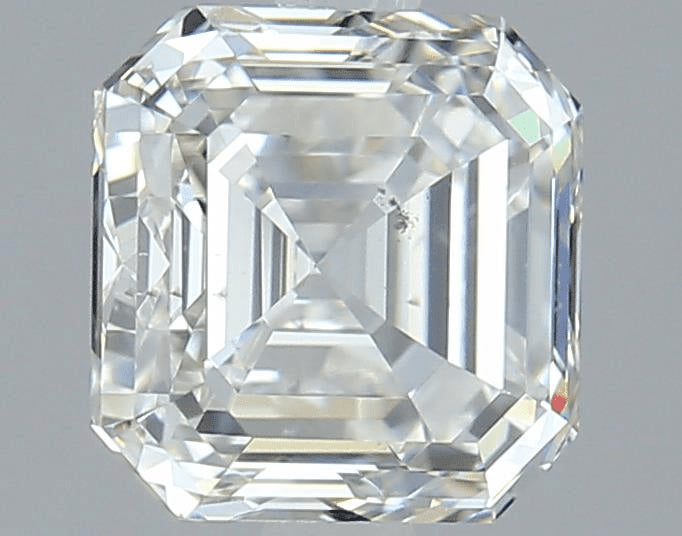 2 Carat Asscher - Natural Diamond - 2.01 - J - SI2 - VG - EX - VG - Diamonds By Rothschild