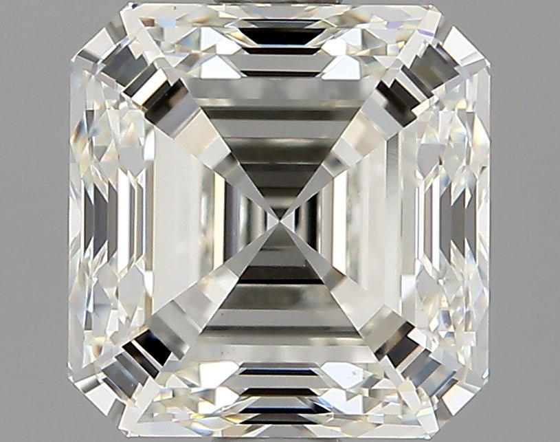 2 Carat Asscher - Natural Diamond - 2.01 - J - VS1 - EX - EX - EX - Diamonds By Rothschild