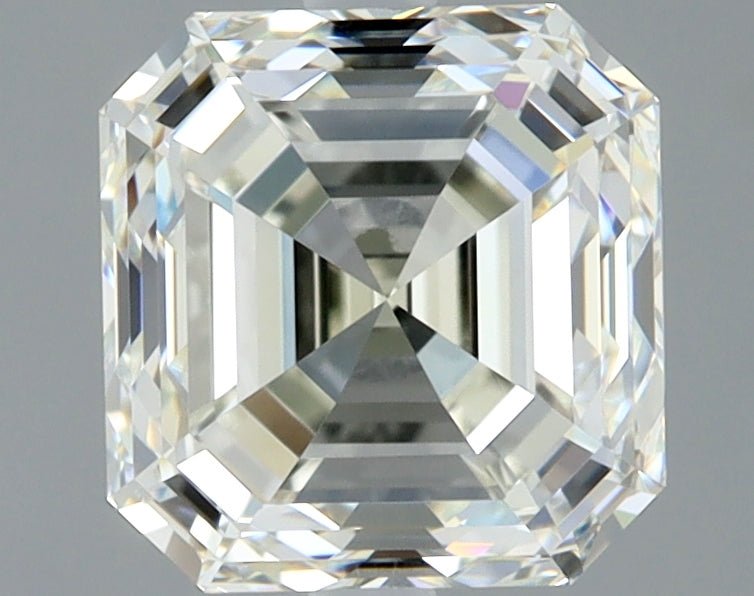 2 Carat Asscher - Natural Diamond - 2.01 - J - VVS1 - VG - EX - EX - Diamonds By Rothschild
