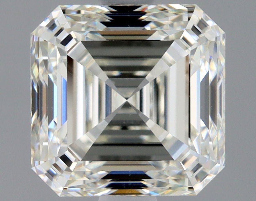 2 Carat Asscher - Natural Diamond - 2.01 - J - VVS2 - EX - EX - Diamonds By Rothschild