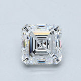2 Carat Asscher - Natural Diamond - 2.02 - D - VS1 - VG - EX - EX - Diamonds By Rothschild