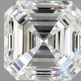 2 Carat Asscher - Natural Diamond - 2.02 - D - VS2 - VG - EX - EX - Diamonds By Rothschild