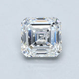 2 Carat Asscher - Natural Diamond - 2.02 - E - VS2 - VG - EX - EX - Diamonds By Rothschild