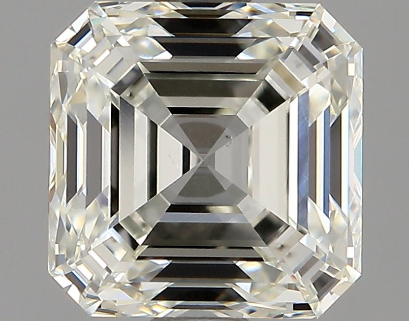 2 Carat Asscher - Natural Diamond - 2.02 - K - SI1 - VG - EX - EX - Diamonds By Rothschild