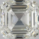 2 Carat Asscher - Natural Diamond - 2.02 - K - VS2 - EX - EX - EX - Diamonds By Rothschild