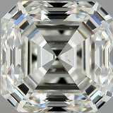 2 Carat Asscher - Natural Diamond - 2.25 - I - VS2 - EX - EX - EX - Diamonds By Rothschild