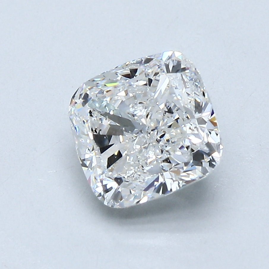 2 Carat Cushion - Natural Diamond - 2 - F - I1 - VG - EX - VG - Diamonds By Rothschild