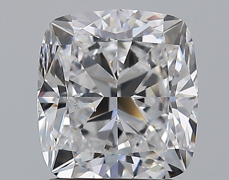 2 Carat Cushion - Natural Diamond - 2.01 - D - SI1 - VG - EX - EX - Diamonds By Rothschild