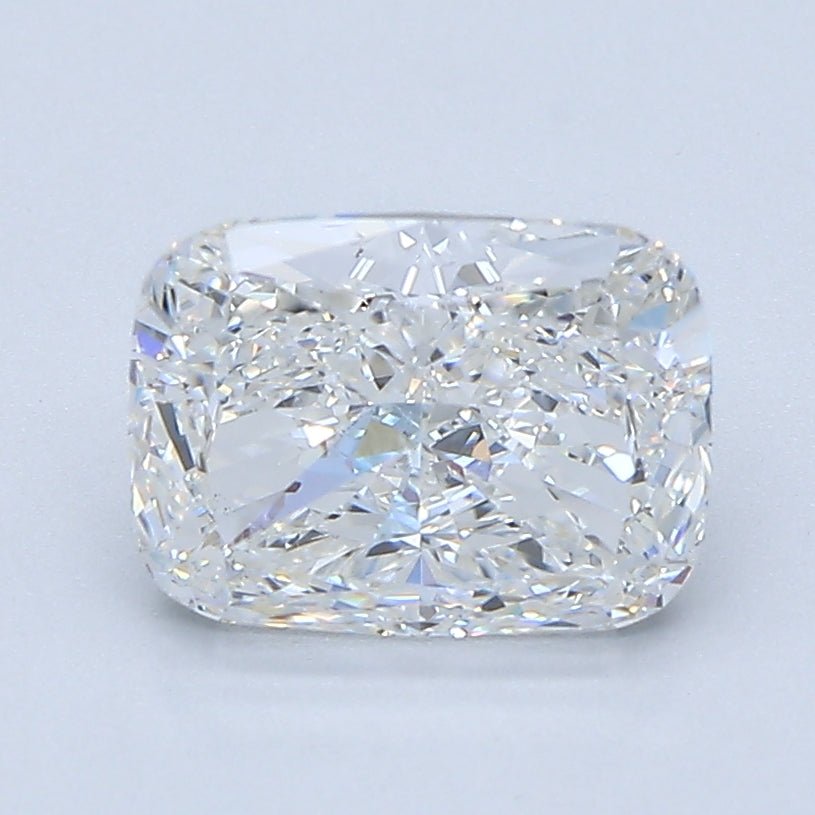 2 Carat Cushion - Natural Diamond - 2.01 - F - SI1 - EX - EX - Diamonds By Rothschild