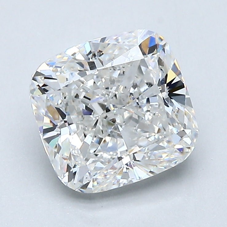 2 Carat CUSHION - Natural Diamond - 2.01 - F - SI1 - VG - EX - EX - Diamonds By Rothschild