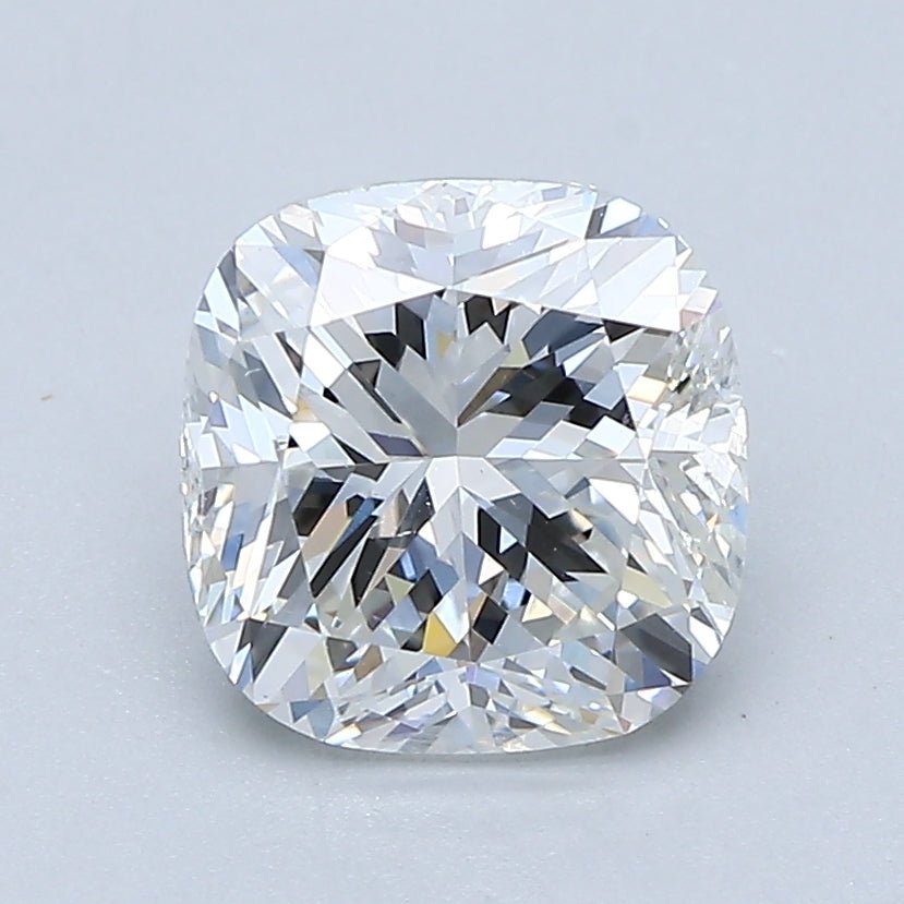 2 Carat Cushion - Natural Diamond - 2.01 - H - SI1 - VG - G - Diamonds By Rothschild