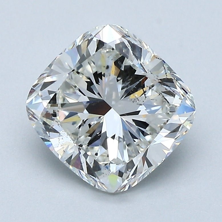 2 Carat Cushion - Natural Diamond - 2.01 - I - SI2 - VG - EX - VG - Diamonds By Rothschild