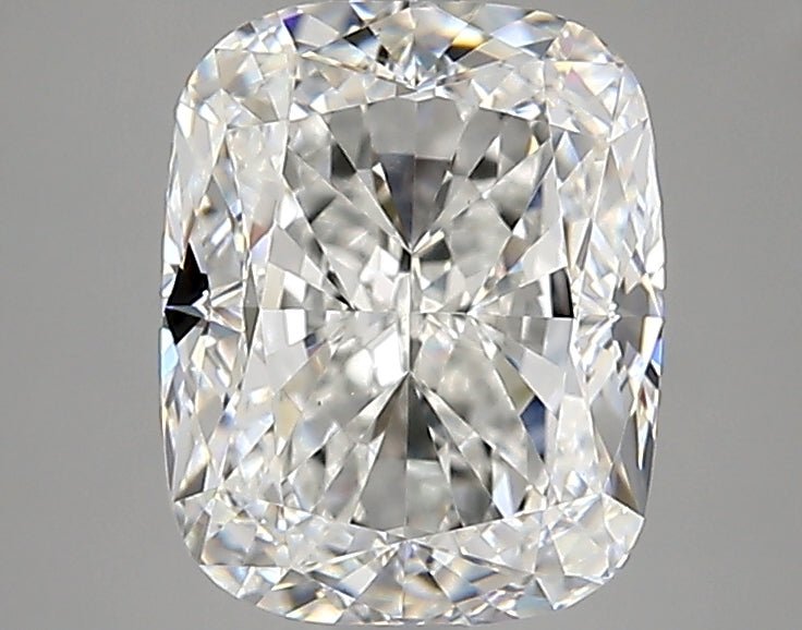 2 Carat Cushion - Natural Diamond - 2.02 - F - VS1 - EX - EX - Diamonds By Rothschild