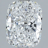 2 Carat Cushion - Natural Diamond - 2.2 - D - VVS2 - VG - EX - EX - Diamonds By Rothschild