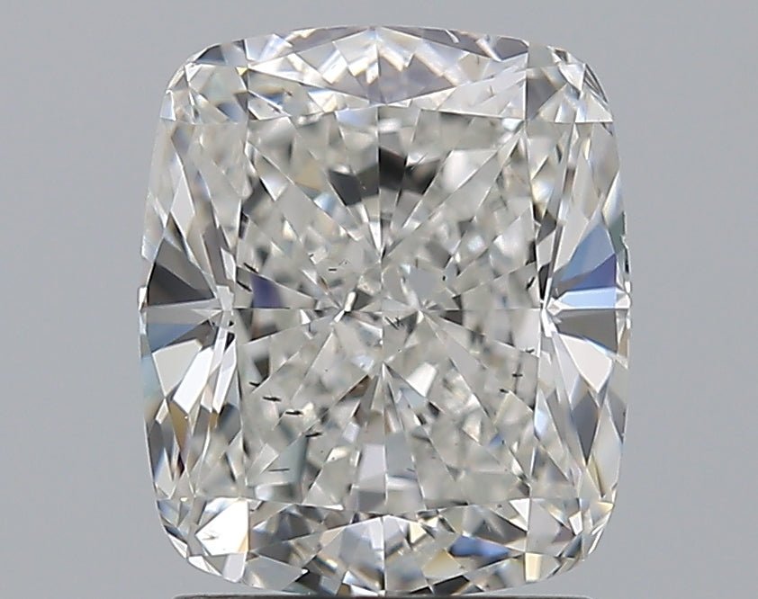 2 Carat Cushion - Natural Diamond - 2.2 - G - SI2 - VG - EX - EX - Diamonds By Rothschild